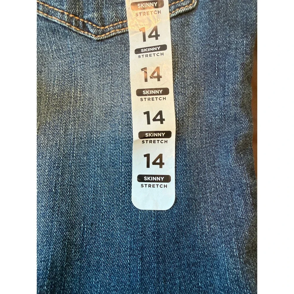 The Children's Place Skinny Jeans Kids Size 14 Blue NWT